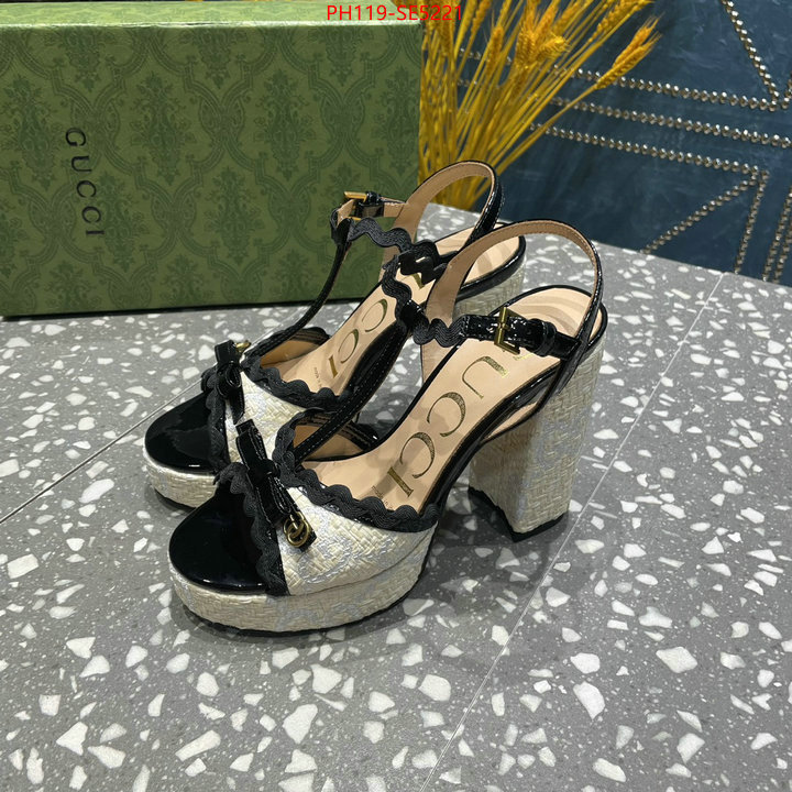 Women Shoes-Gucci,replica ID: SE5221,$: 119USD