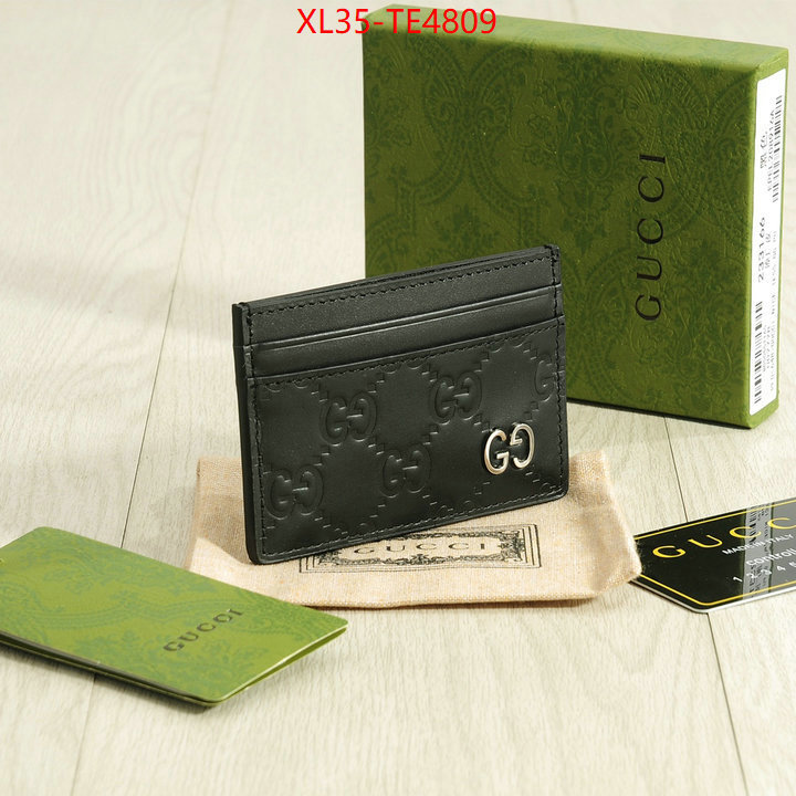 Gucci Bags(4A)-Wallet-,1:1 replica wholesale ID: TE4809,$: 35USD