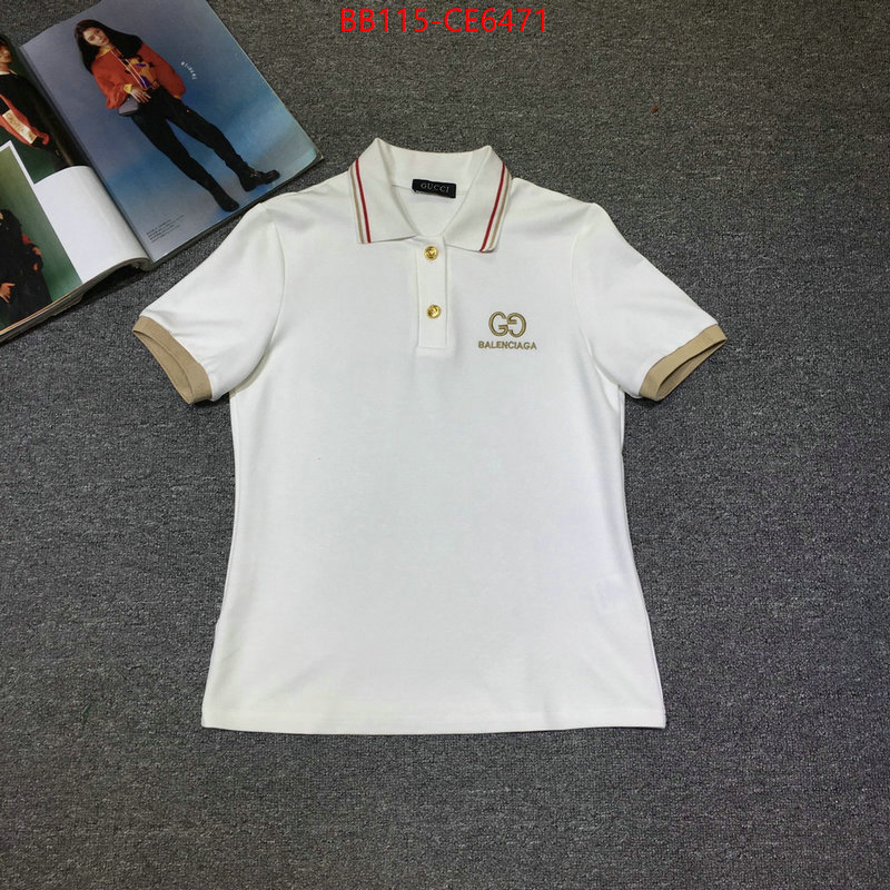 Clothing-Gucci,replica best ID: CE6471,$: 115USD