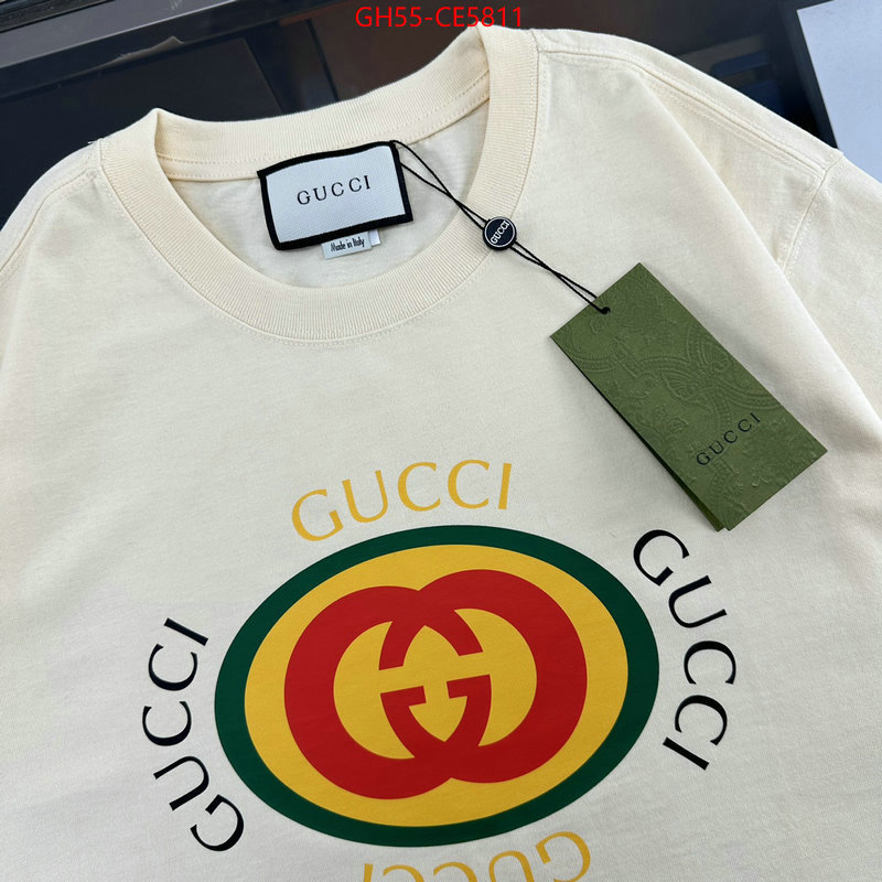 Clothing-Gucci,best fake ID: CE5811,$: 55USD