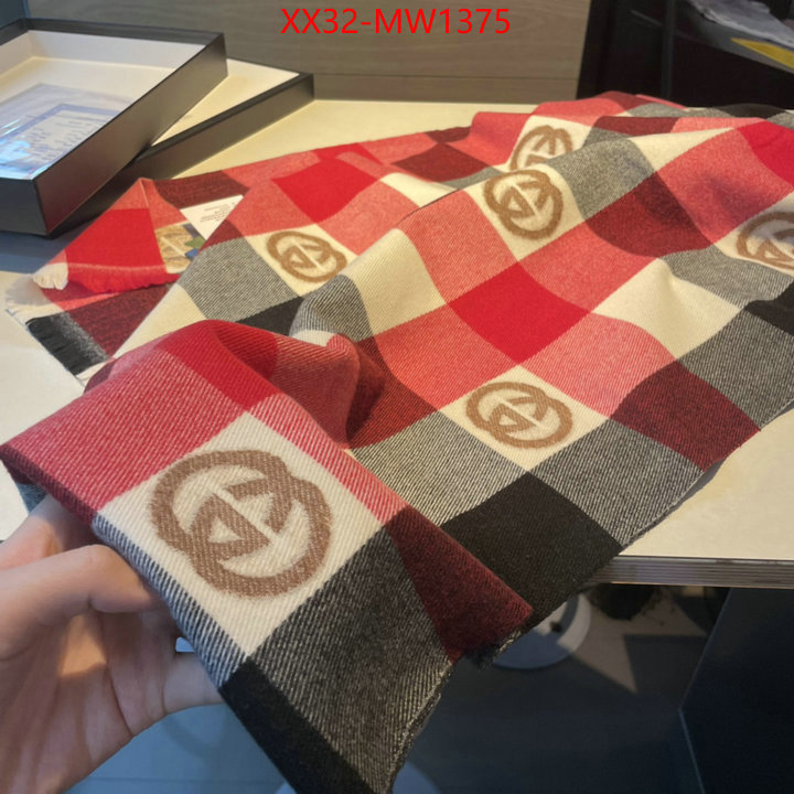 Scarf-Gucci,wholesale 2023 replica ID: MW1375,$: 32USD