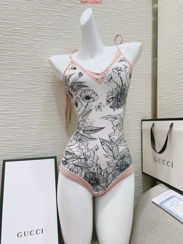 Swimsuit-GUCCI,top fake designer ID: CE5022,$: 89USD