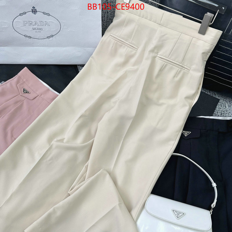 Clothing-Prada,replica aaaaa designer ID: CE9400,$: 105USD