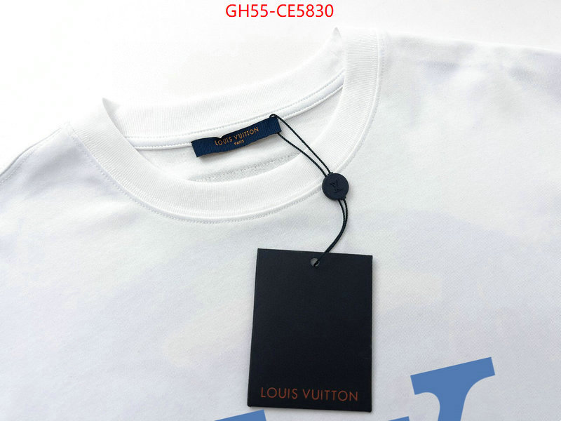 Clothing-LV,wholesale imitation designer replicas ID: CE5830,$: 55USD