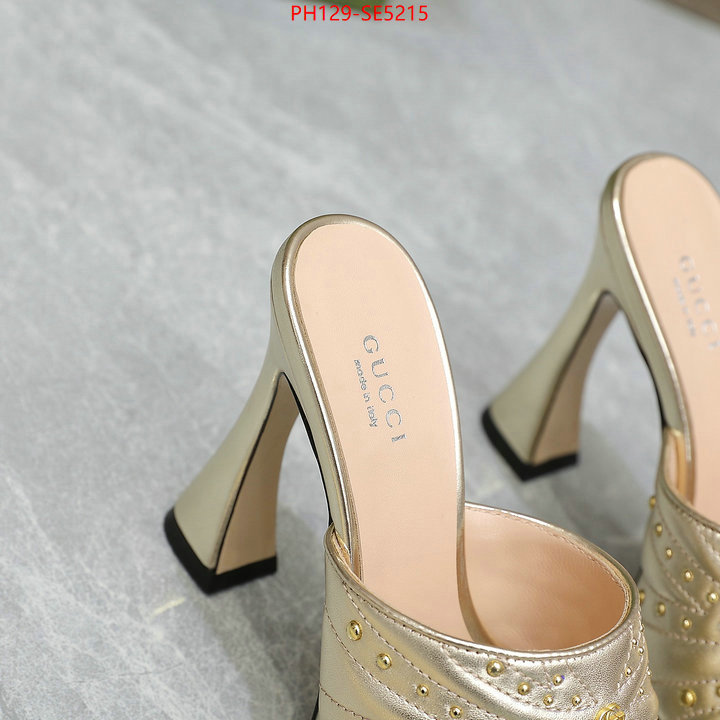 Women Shoes-Gucci,aaaaa replica ID: SE5215,$: 129USD