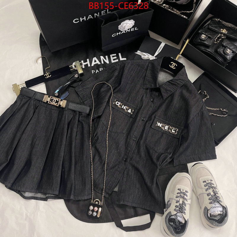 Clothing-Chanel,can i buy replica ID: CE6328,$: 155USD