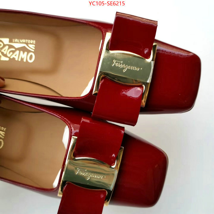 Women Shoes-Ferragamo,replica 1:1 high quality ID: SE6215,$: 105USD