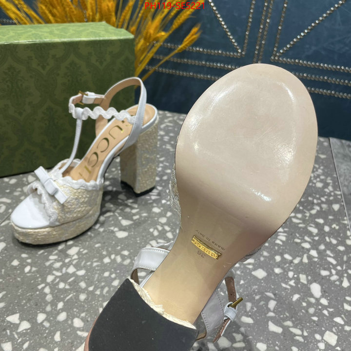 Women Shoes-Gucci,replica ID: SE5221,$: 119USD