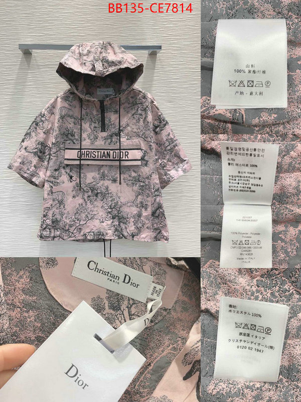 Clothing-Dior,where to buy high quality ID: CE7814,$: 135USD