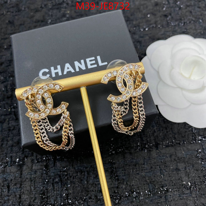 Jewelry-Chanel,top grade ID: JE8732,$: 39USD