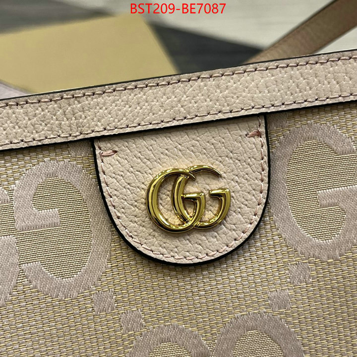 Gucci Bags(TOP)-Handbag-,what 1:1 replica ID: BE7087,$: 209USD