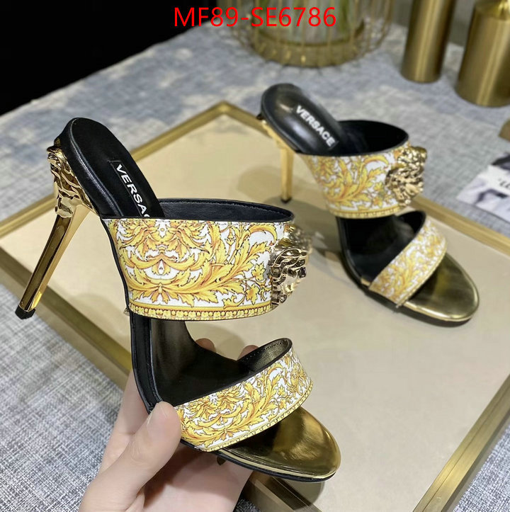 Women Shoes-Versace,replica aaaaa designer ID: SE6786,$: 89USD