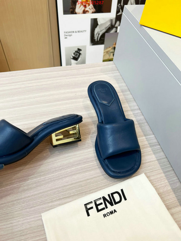 Women Shoes-Fendi,high quality happy copy ID: SE5287,