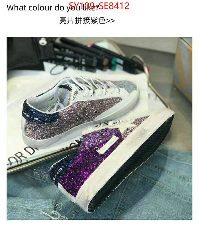 Men Shoes-Golden Goose,high quality 1:1 replica ID: SE8412,$: 109USD