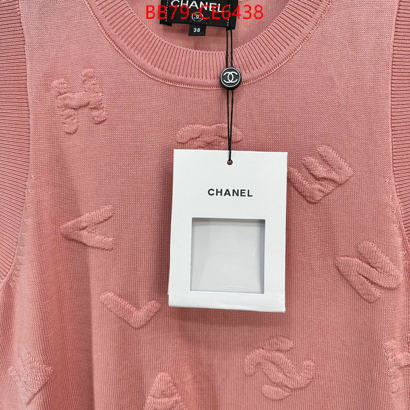 Clothing-Chanel,customize best quality replica ID: CE6438,$: 79USD