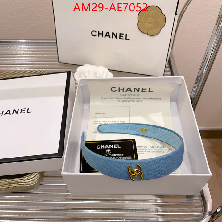 Hair band-Chanel,high quality replica designer ID: AE7052,$: 29USD