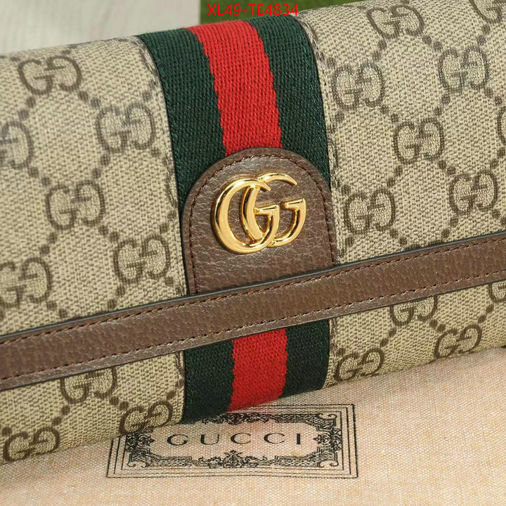 Gucci Bags(4A)-Wallet-,what best designer replicas ID: TE4834,$: 49USD