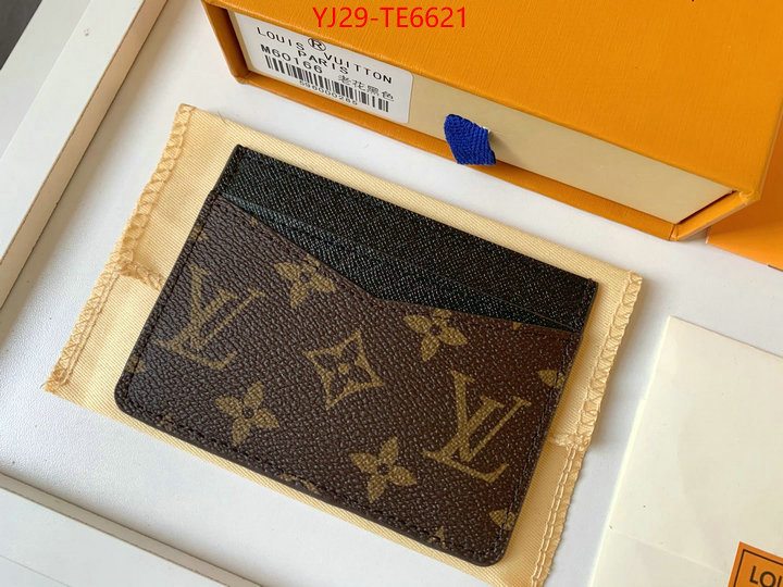 LV Bags(4A)-Wallet,sale outlet online ID: TE6621,$: 29USD