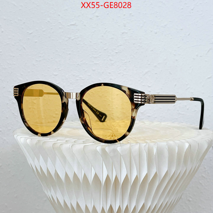 Glasses-Gucci,best replica 1:1 ID: GE8028,$: 55USD