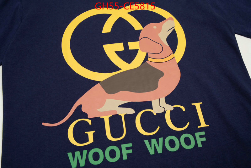 Clothing-Gucci,perfect quality designer replica ID: CE5815,$: 55USD