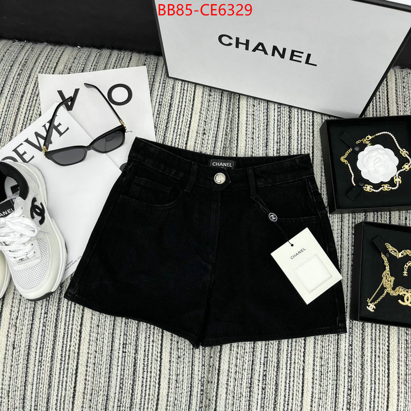 Clothing-Chanel,highest product quality ID: CE6329,$: 85USD