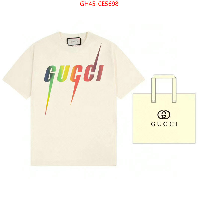 Clothing-Gucci,where can you buy a replica ID: CE5698,$: 45USD