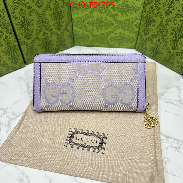 Gucci Bags(4A)-Wallet-,buy first copy replica ID: TE4796,$: 49USD