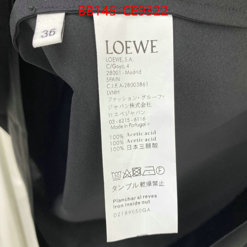 Clothing-Loewe,high quality replica ID: CE9322,$: 145USD