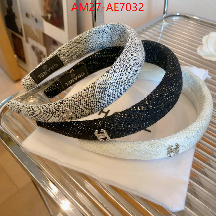 Hair band-Chanel,designer 7 star replica ID: AE7032,$: 27USD