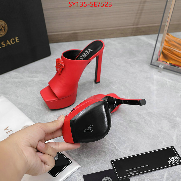 Women Shoes-Versace,how to find designer replica ID: SE7523,$: 135USD