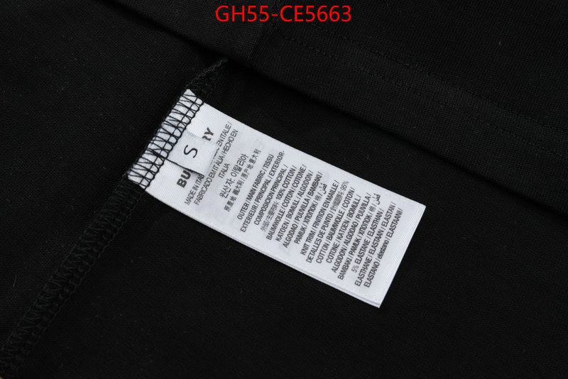 Clothing-Burberry,the best designer ID: CE5663,$: 55USD