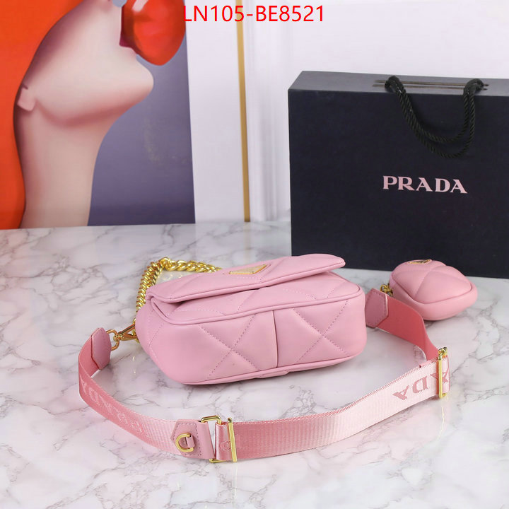 Prada Bags(4A)-Diagonal-,replica aaaaa+ designer ID: BE8521,$: 105USD