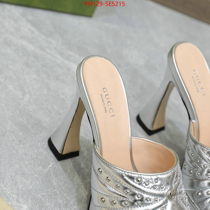 Women Shoes-Gucci,aaaaa replica ID: SE5215,$: 129USD