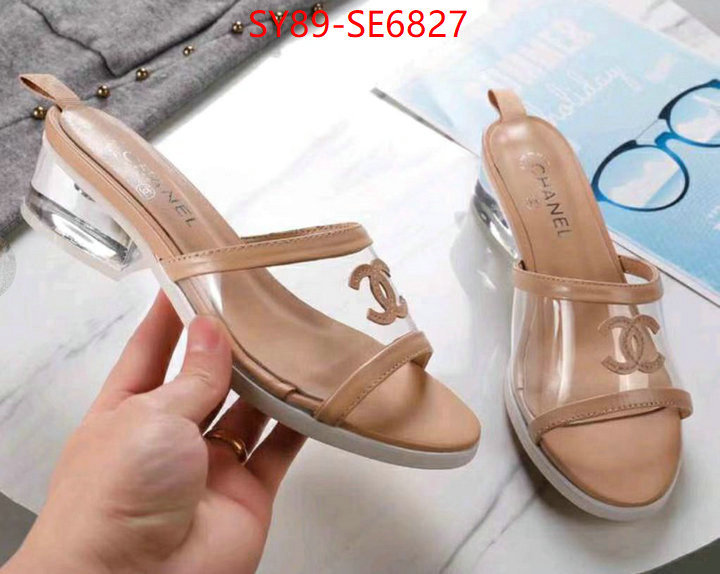 Women Shoes-Chanel,replica us ID: SE6827,$: 89USD