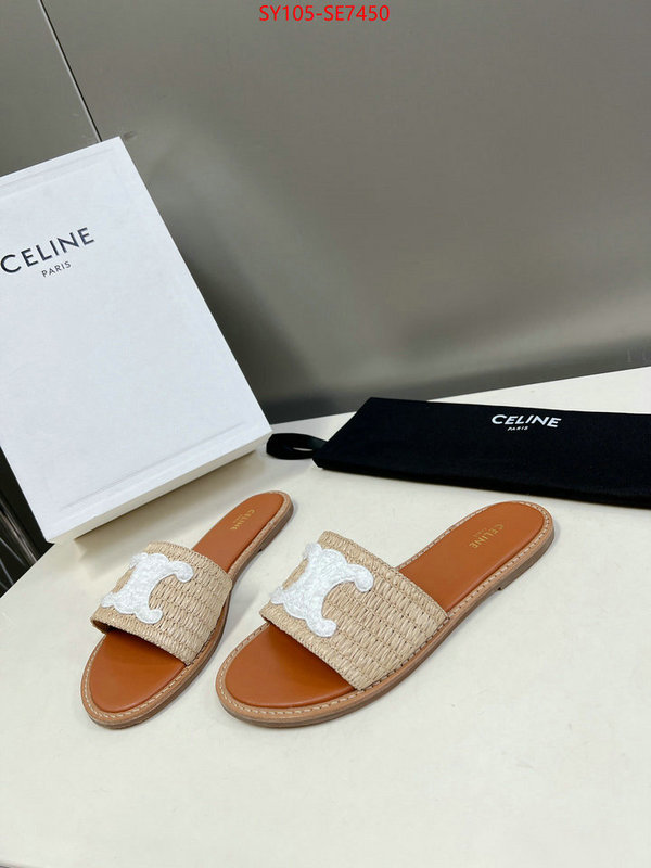 Women Shoes-CELINE,fake designer ID: SE7450,$: 105USD