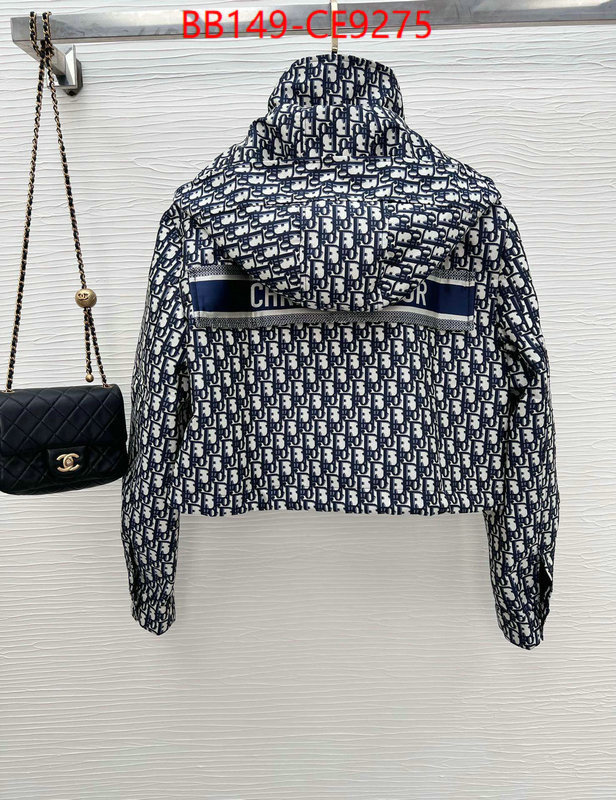 Clothing-Dior,found replica ID: CE9275,$: 149USD