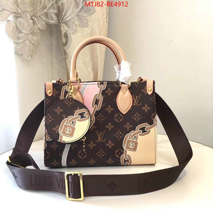 LV Bags(4A)-Handbag Collection-,aaaaa+ replica ID: BE4912,$: 82USD