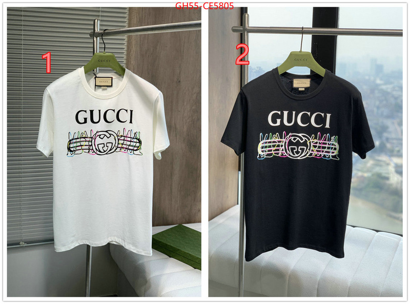 Clothing-Gucci,every designer ID: CE5805,$: 55USD