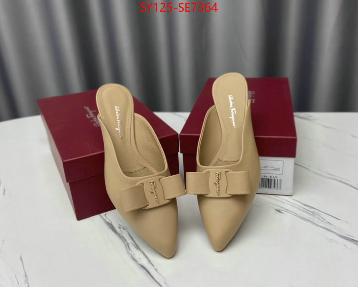 Women Shoes-Ferragamo,how to find designer replica ID: SE7364,$: 125USD