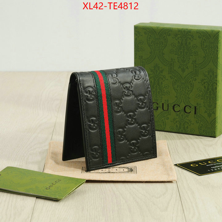 Gucci Bags(4A)-Wallet-,replcia cheap from china ID: TE4812,$: 42USD