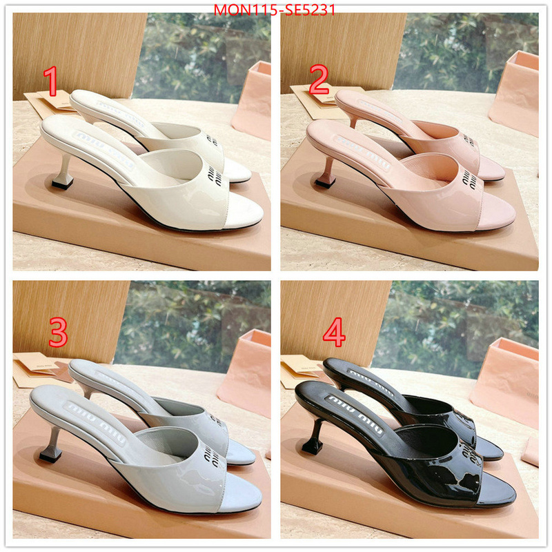 Women Shoes-Miu Miu,best ID: SE5231,$: 115USD