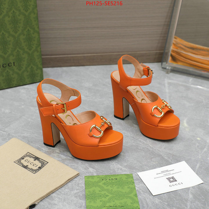 Women Shoes-Gucci,the best affordable ID: SE5216,$: 125USD