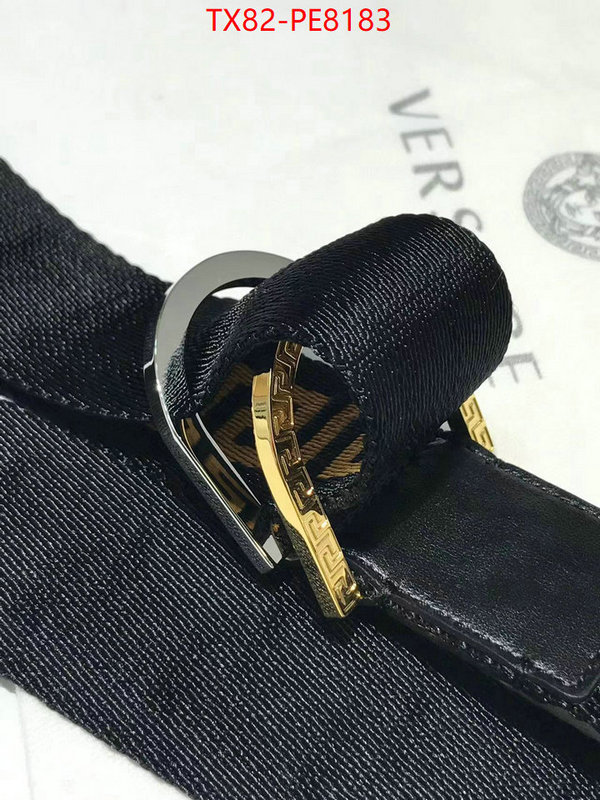 Belts-Versace,aaaaa+ replica designer ID: PE8183,$: 82USD