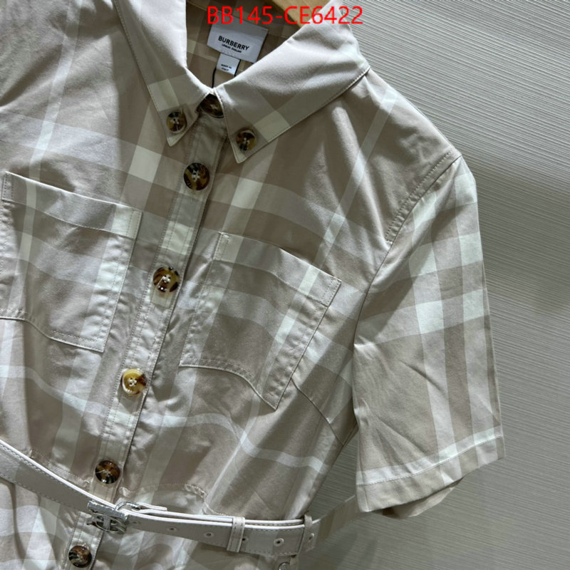 Clothing-Burberry,new designer replica ID: CE6422,$: 145USD