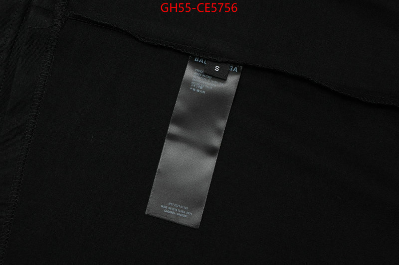 Clothing-Balenciaga,the quality replica ID: CE5756,$: 55USD