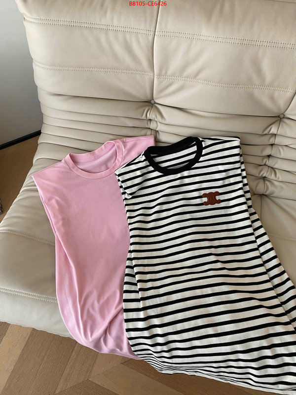 Clothing-Celine,shop cheap high quality 1:1 replica ID: CE6426,$: 105USD