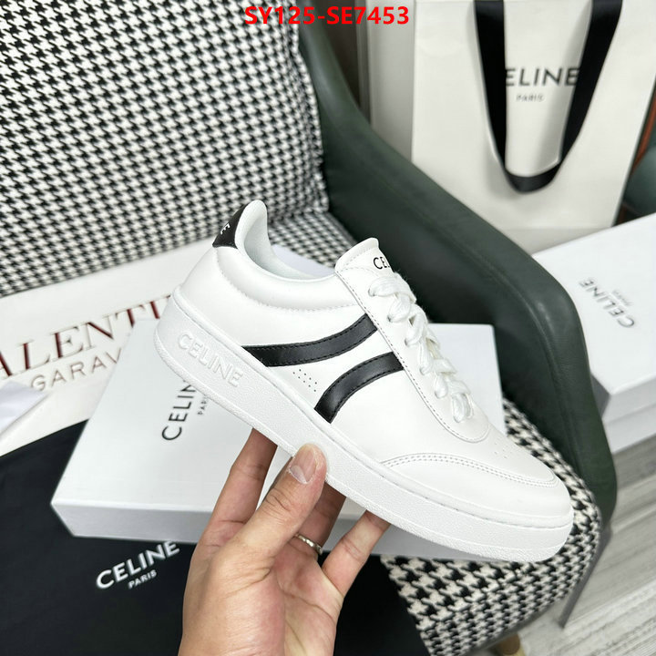 Women Shoes-CELINE,perfect replica ID: SE7453,$: 125USD