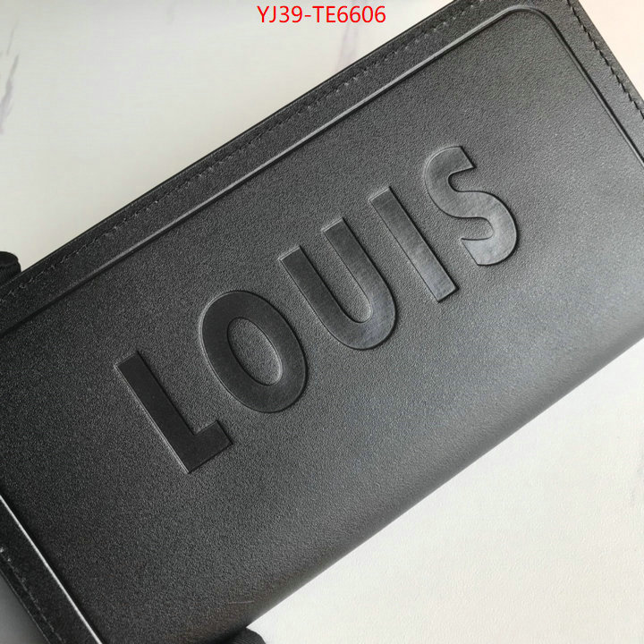 LV Bags(4A)-Wallet,wholesale replica ID: TE6606,$: 39USD