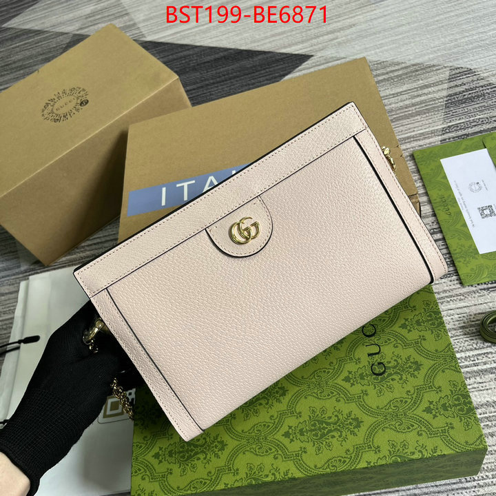 Gucci Bags(TOP)-Diagonal-,where can you buy a replica ID: BE6871,$: 199USD