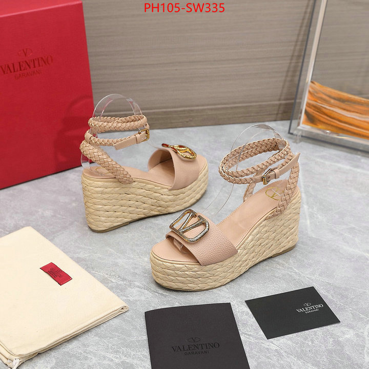 Women Shoes-Valentino,fake high quality ID: SW335,$: 105USD